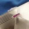 Vintage Tiffany & Co 14k Yellow Gold Diamond Ruby Pill Box 1940s Retro 3", view 7