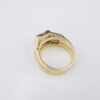 Diamond Engagement Ring 18k Yellow Gold 2.6ct RBC Size 6.5, view 8