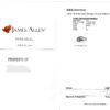James Allen 0.9ct Diamond Engagement Ring Solitaire 14k Sz 5.5 F SI2 GIA, view 10