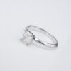 James Allen 0.9ct Diamond Engagement Ring Solitaire 14k Sz 5.5 F SI2 GIA, view 6