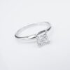 14k Diamond Engagement Ring Princess D SI1 Solitaire 3/4 ct EGL Cert Sz 7, view 6