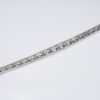 Art Deco Sapphire Diamond Bracelet Platinum Antique 9 carats 7.25", view 8