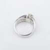 14k Diamond Engagement Ring White Gold 1.5 ctw Size 5.75 Natural Classic, view 4