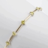 14k Gold Yellow Diamond Tennis Bracelet 2.75 ctw 7", view 1