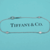 Tiffany & Co. Peretti Diamond DBTY Bracelet Platinum 6.5", view 1