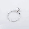 14k Diamond Engagement Ring Princess D SI1 Solitaire 3/4 ct EGL Cert Sz 7, view 7