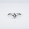 Tiffany & Co Diamond Engagement Ring Platinum 1.34ct H VVS2 Size 8.25, view 5