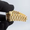 18k Yellow Gold Rolex President 36mm 18238 Roman Diamond Day Date Warranty, view 6