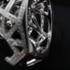 Cartier Panthère de Cartier 18k White Gold Diamond Ring Size 65 w/ Box, view 10