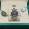 Rolex Oyster Perpetual 114300 39mm 2018 Dark Rhodium Dial Box Card, view 4