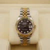 Rolex Datejust 31mm 2024 278273 Jubilee Fluted Black MOP Diamond Box Card, view 2