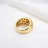 Pave Natural Yellow Diamond Ring 18k Yellow Gold 2.5ctw Size 7 GIA, view 6