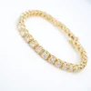 Classic 14k Natural Diamond Tennis Bracelet Yellow Gold 6ctw 6.75", view 1