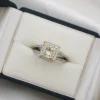 FiKai Platinum 1.2ct Diamond Engagement Ring VS1 18k Gold Sz 6 GIA, view 11