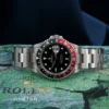 2002 Rolex Coke GMT-Master II 16710 40mm Oyster Full Set Box Papers, view 1