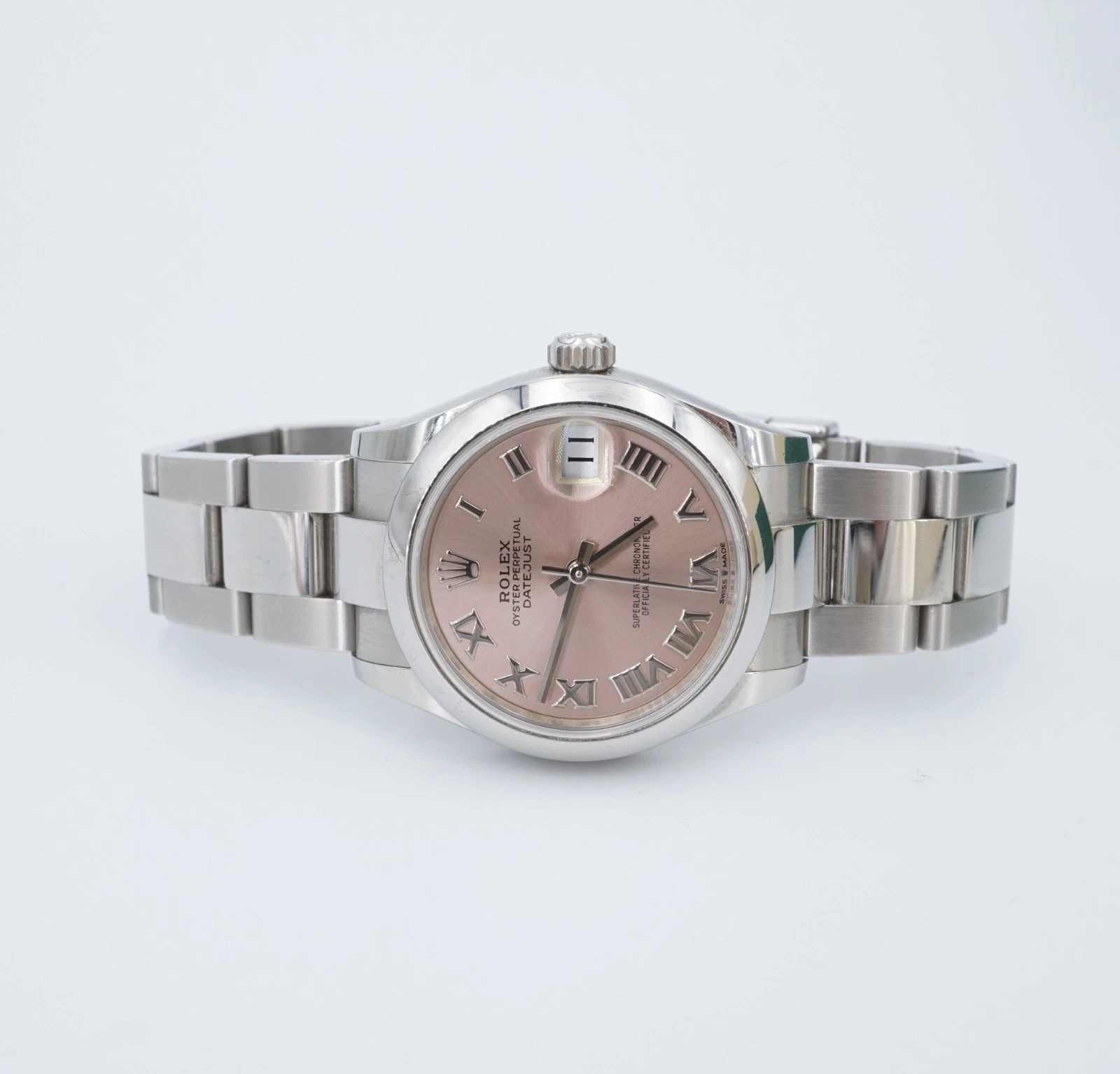 2022 Ladies DateJust Rolex 278240 SS Warranty 31mm Pink Dial Box Card, view 3