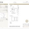 GIA Natural Yellow Diamond Engagement Ring 18k Platinum 5.6ctw Size 5, view 7