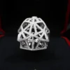 Cartier Panthère de Cartier 18k White Gold Diamond Ring Size 65 w/ Box, view 8