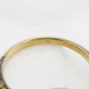1870s French Renaissance Revival Black Enamel Diamond Turquoise Ring Sz 6, view 6