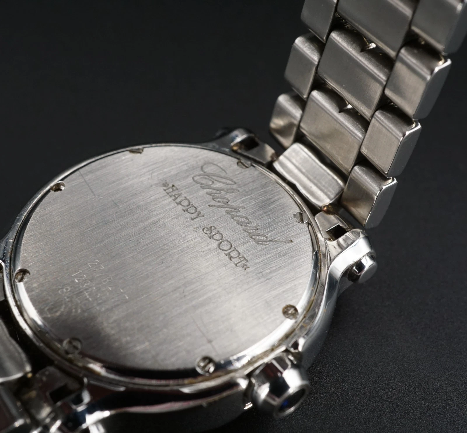 Chopard Happy Sport Diamonds SS Watch 36mm E76321 Diamond Bezel, view 5