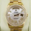 18k Yellow Gold Rolex President 36mm 18238 Roman Diamond Day Date Warranty, view 1
