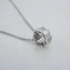 Bvlgari Diamond Serpenti Viper 18k White Gold Pendant Necklace 18", view 1