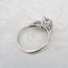 1940s 14k Platinum Natural Diamond Engagement Ring 1.75ct Sz 6.75 OEC, view 6