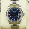 DJ31 DateJust Rolex 178240 SS Warranty 31mm Blue Dial Box Tags, view 1