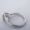 GIA Natural Fancy Intense Yellow Diamond Platinum Halo Ring 1ctw Size 7.5, view 8