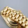 18k Yellow Gold Rolex President 36mm 18238 Roman Diamond Day Date Warranty, view 5
