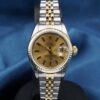 Rolex Datejust 69173 SS 18k 1991 Ladies 26mm Jubilee Bracelet Warranty, view 3