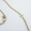 Sonja Picard 18k Gold Enamel Fire Opal Diamond Heart Necklace 24", view 13
