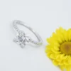 Diamond Engagement Ring 14k White Gold GIA VS1 Solitaire 1.3ct Size 6, view 4