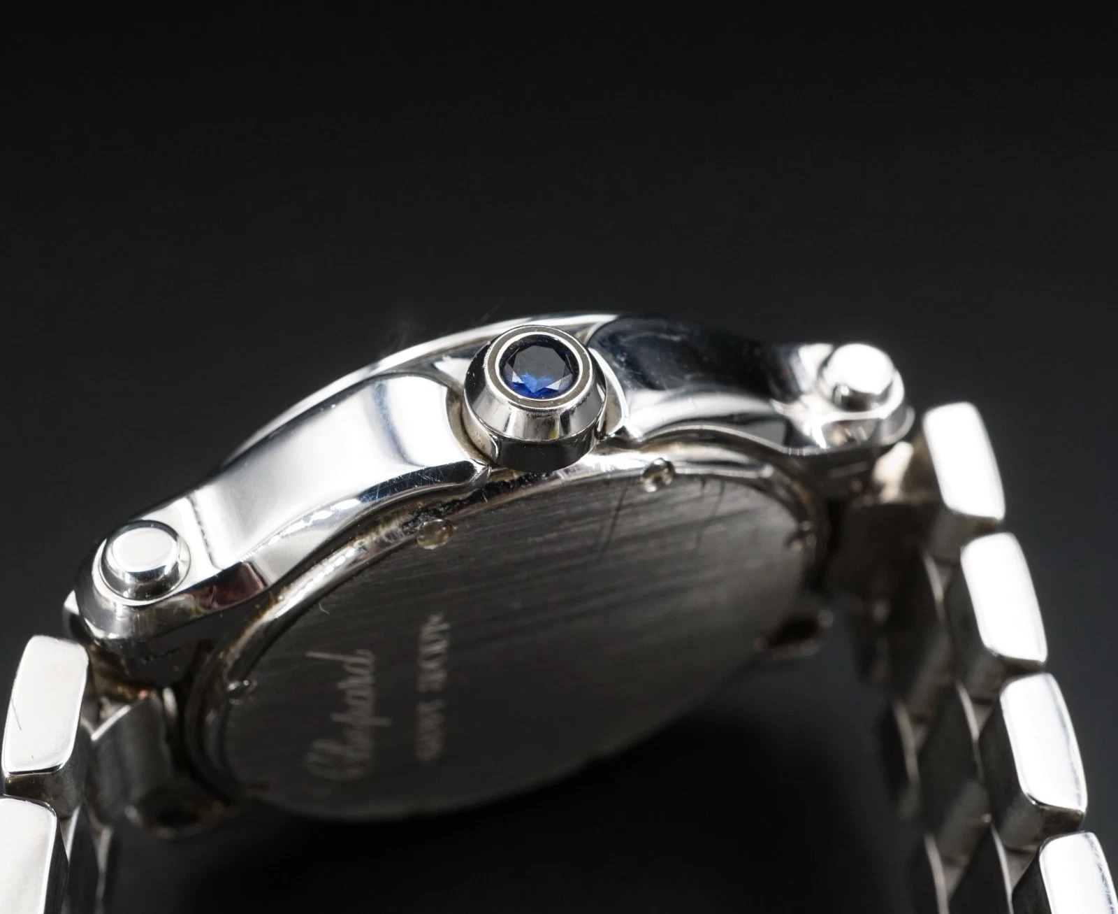 Chopard Happy Sport Diamonds SS Watch 36mm E76321 Diamond Bezel, view 4