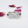 Gelin Abaci Natural Diamond Engagement Ring Platinum Sz 4.5 GIA G VVS1, view 1