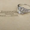 Antique Tiffany & Co Diamond Engagement Ring Platinum 2.15ct GIA Sz 5.75, view 7