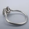 Tiffany & Co. Soleste Diamond Halo Ring Platinum Size 7.5 1 ctw Cushion, view 13
