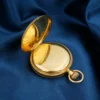 1880s 18k Yellow Gold Patek Philippe Co Pocket Watch MW Shaw Tx Dbl Hunter, view 6