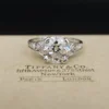Antique Tiffany & Co Diamond Engagement Ring Platinum 2.15ct GIA Sz 5.75, view 1