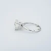 4ct Old Cut Natural Diamond Engagement Ring 18k GIA VS1 Solitaire Sz 6.75, view 4