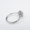 Tiffany & Co. Soleste Diamond Halo Ring Platinum Sz 6 Box 1.25ctw Cushion, view 9