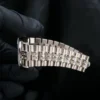 Custom Diamond Rolex President Day-Date 18k White Gold Mens 36mm 18239 1989, view 5