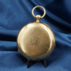 Solid 18k Gold Enamel John E Hyde & Sons Pocket Watch 1850 13j London 51mm, view 3