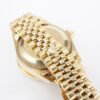 Ladies Rolex 18k Gold Diamond Watch 69178 MOP Roman 26mm Papers 1985, view 4