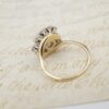 Vintage 14k Diamond Engagement Ring 1.5ct Yellow Gold Bridal Set Sz 6.5, view 5