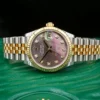Rolex Datejust 31mm 2024 278273 Jubilee Fluted Black MOP Diamond Box Card, view 5
