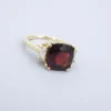 Rare Burma Red Spinel Diamond Ring 4.5ct GIA Cocktail Sz 6.25 18k Gold, view 4