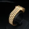 1981 Ladies Rolex President 18k Yellow Gold 26mm 6917 Lapis Dial Warranty, view 2