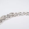 18k Diamond Necklace Bracelet Suite White Gold Salvini 8.5 ctw Italy, view 7