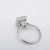 Tacori 1.5ct Radiant Diamond Halo Engagement Ring EGL G SI1 Platinum Sz 5, view 7